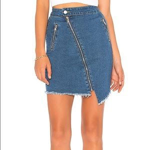 Revolve denim skirt